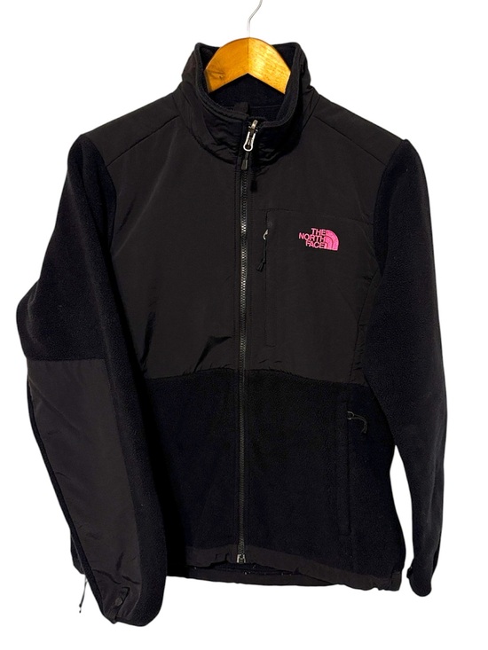 The North Face Jackets & Blazers - The North Face Women’s Denali Jacket Black Fleece Pink Ribbon M Winter Warm